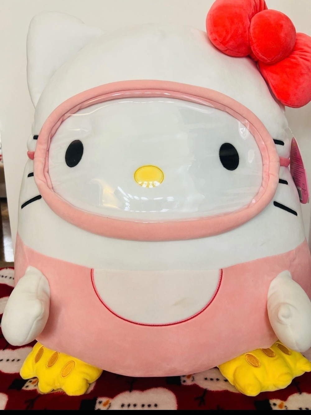 XL Hello Kitty Squishmallow Summer Sanrio Swimmer Topical Plush Toy